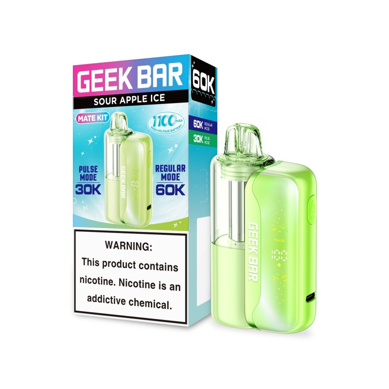 (NEW) Geek Bar Mate Disposable Vape - 60000+ Puffs 5%