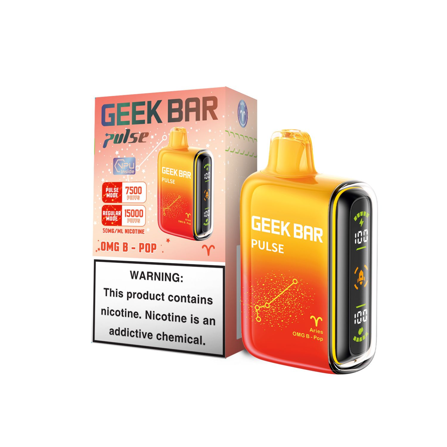 NEW PRICE) Geek Bar Pulse Disposable Vape - 15000+ Puffs 5% NFD NEW PRICE) Geek Bar Pulse Disposable Vape - 15000+ Puffs 5% NFD