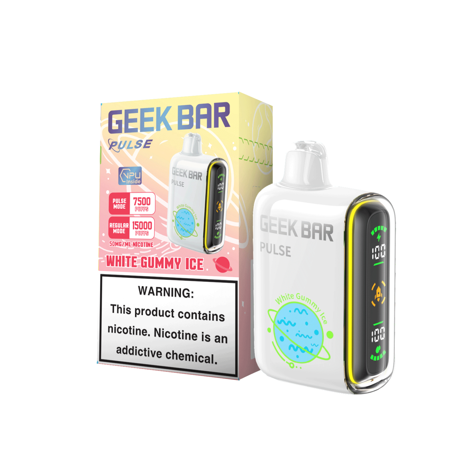 NEW PRICE) Geek Bar Pulse Disposable Vape - 15000+ Puffs 5% NFD NEW PRICE) Geek Bar Pulse Disposable Vape - 15000+ Puffs 5% NFD