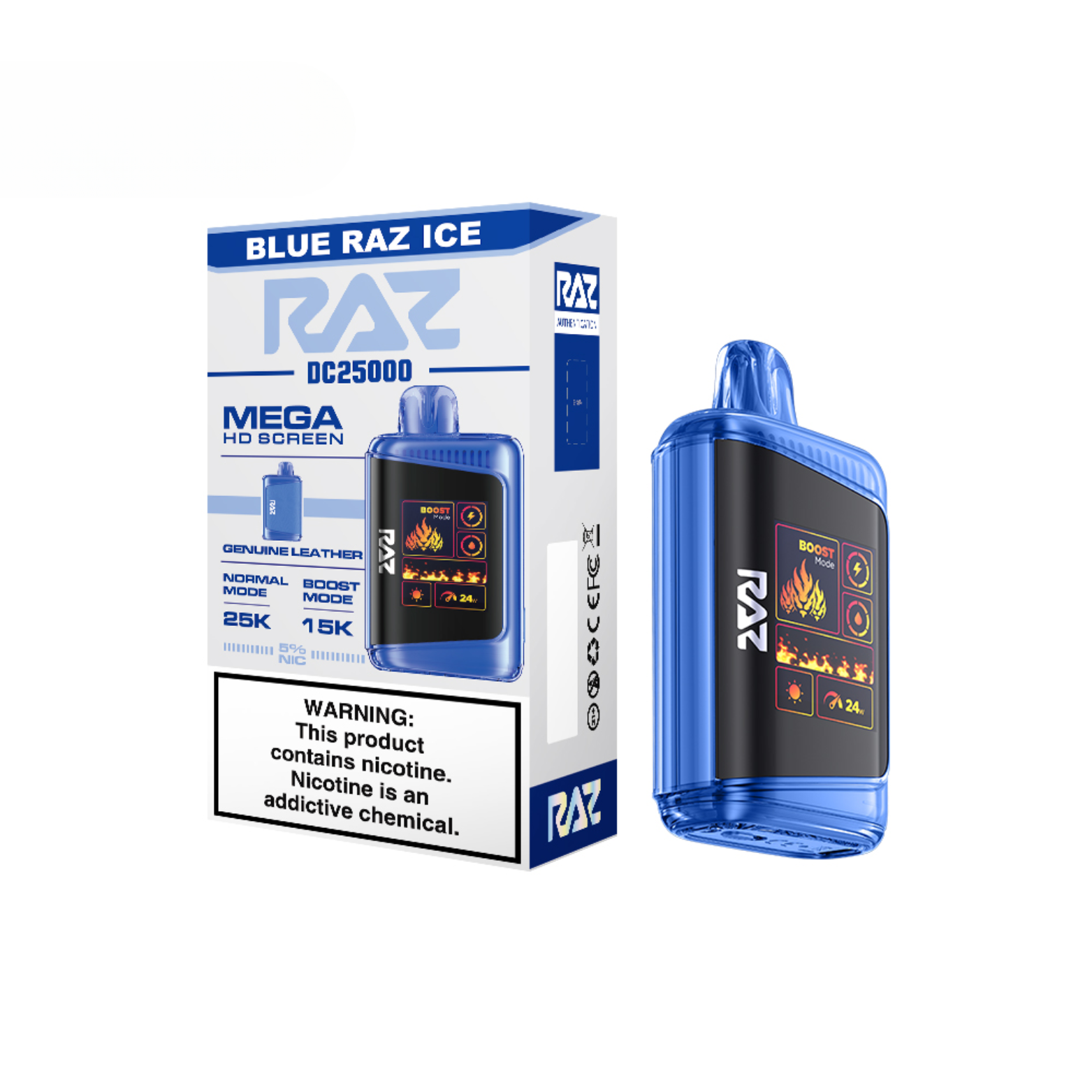 RAZ LTX DC25000 Disposable Vape - 25000+ Puffs 5% NFD RAZ LTX DC25000 Disposable Vape - 25000+ Puffs 5% NFD