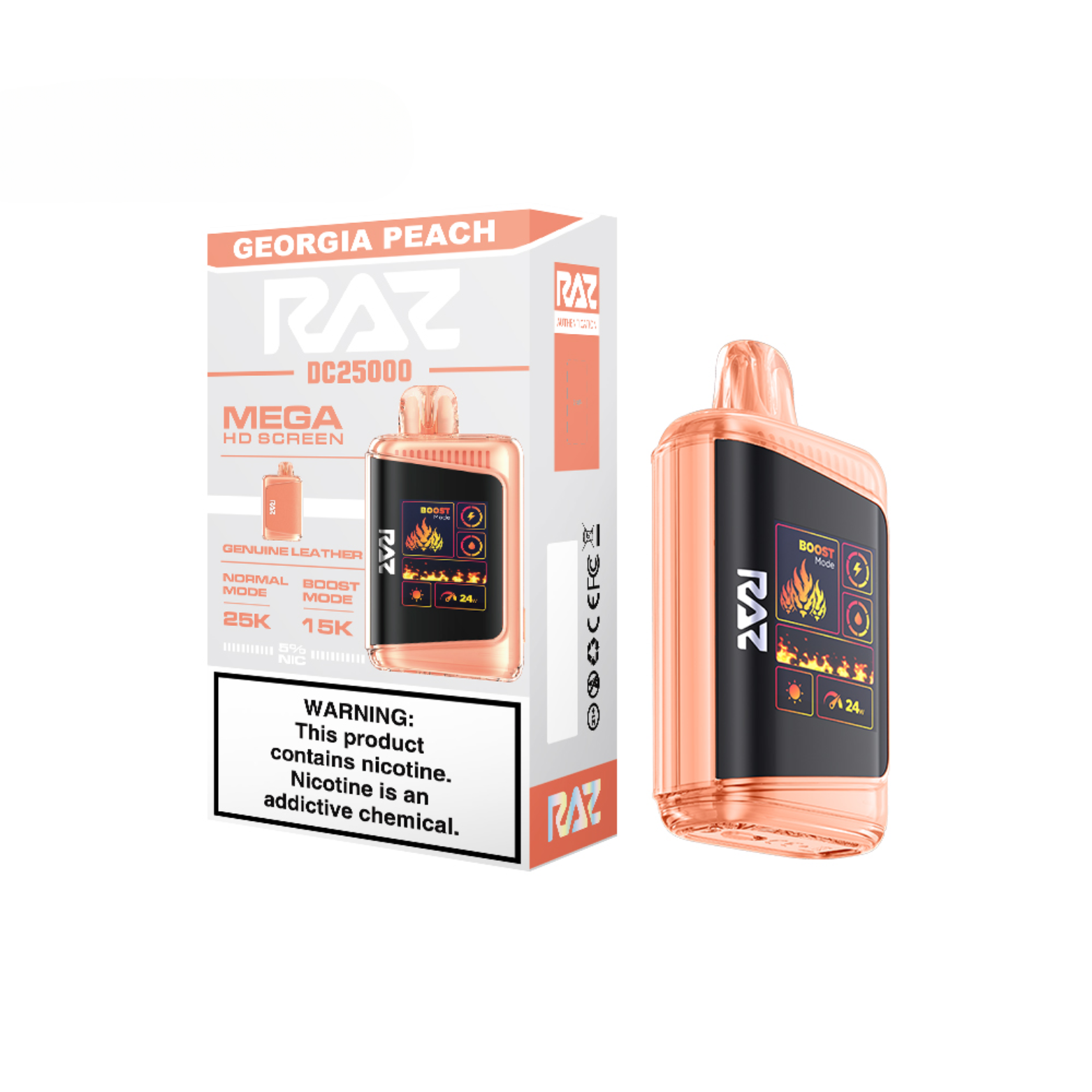 RAZ LTX DC25000 Disposable Vape - 25000+ Puffs 5% NFD RAZ LTX DC25000 Disposable Vape - 25000+ Puffs 5% NFD