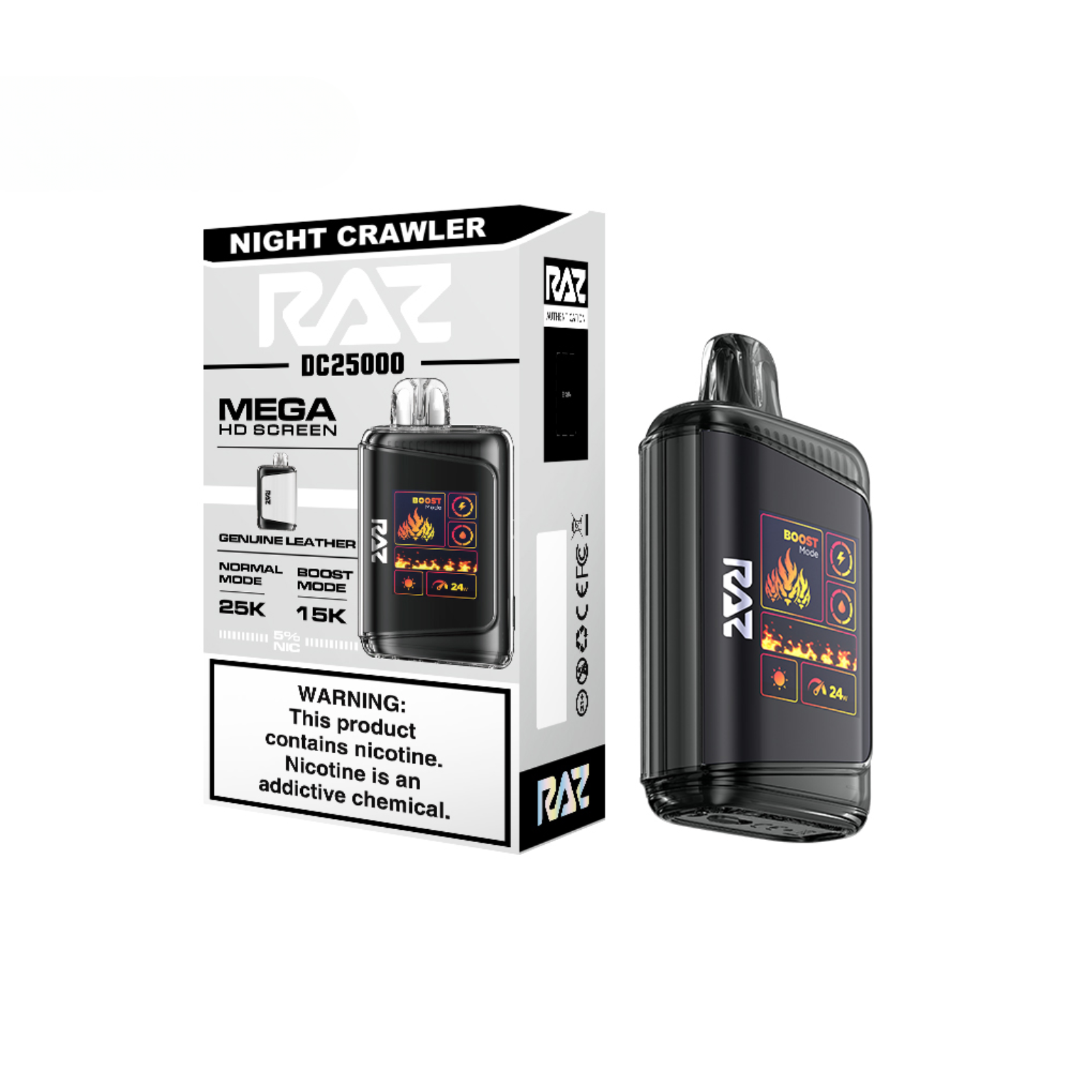 RAZ LTX DC25000 Disposable Vape - 25000+ Puffs 5% NFD RAZ LTX DC25000 Disposable Vape - 25000+ Puffs 5% NFD