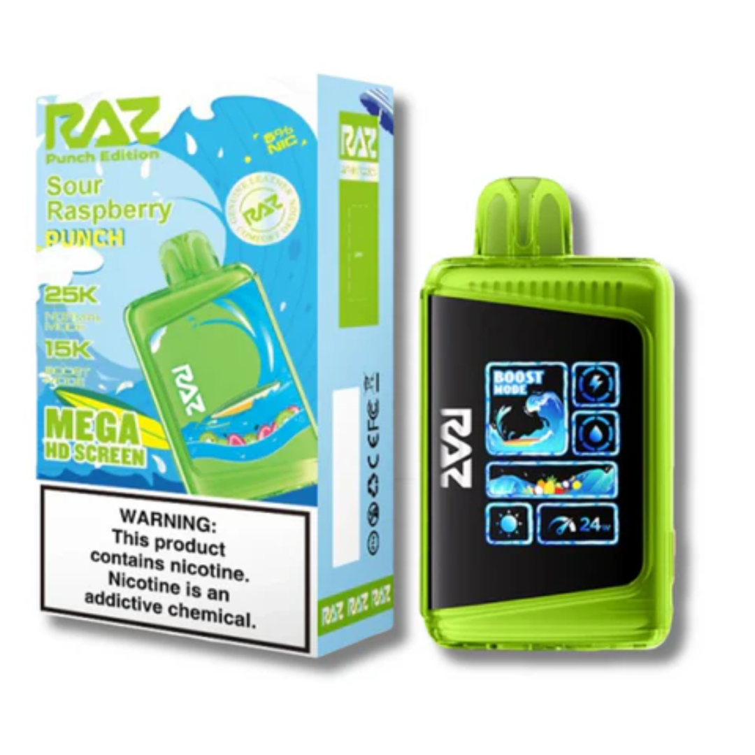 RAZ DC25000 Punch Edition Disposable Vape - 25000+ Puffs 5%