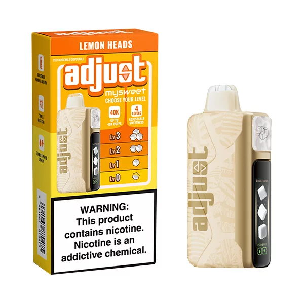 Adjust Disposable Vape - 40000+ Puffs 5%