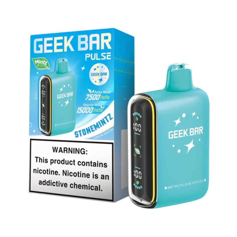 (SHORTAGE) Geek Bar Pulse Disposable Vape - 15000+ Puffs 5%