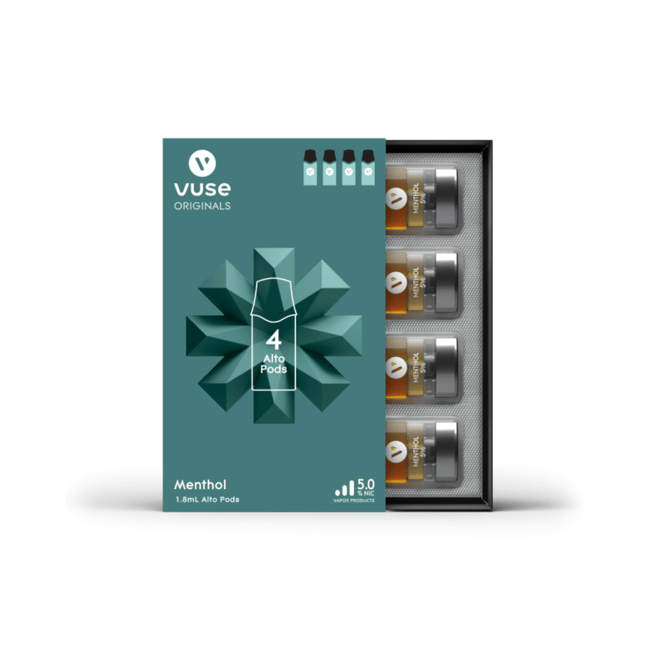 Menthol Vuse Alto Vape Pods 5 │ NFDVapes